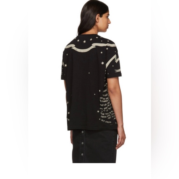 Givenchy Black Astrology Logo T-shirt - Picture 2 of 7